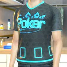 Poker Graphic T-Shirt - Male